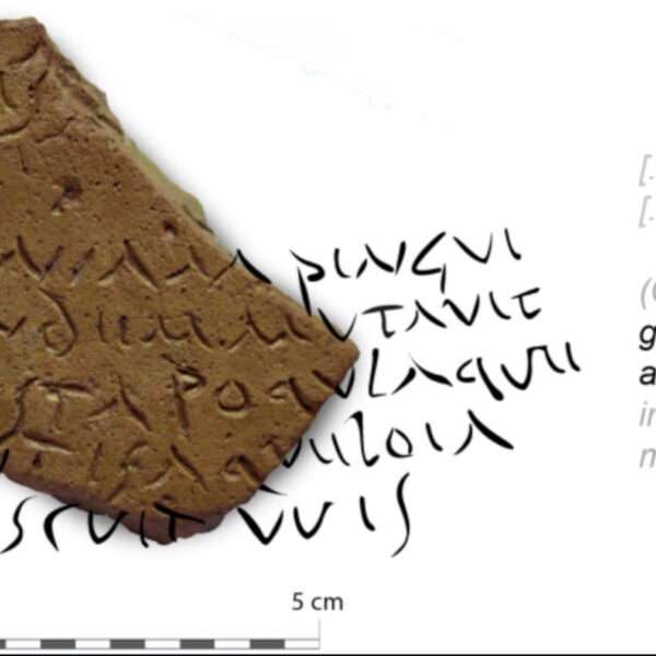 Rare Ancient Roman Poem Found Scrawled On 2,000-Year-Old Olive Oil Jar