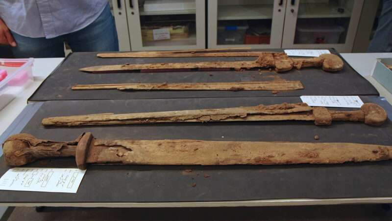 Rare Roman Gladiator Swords Unearthed In Ancient Arms Cache
