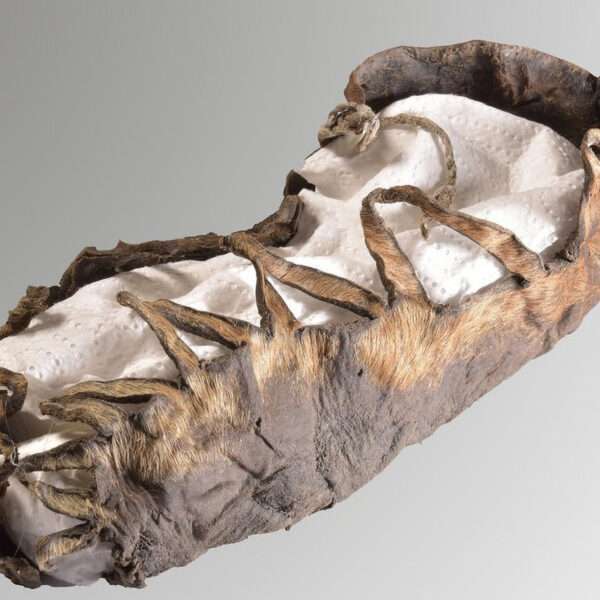 Perfetly Preserved 2,000-Year-Old Child’s Shoe Found At Ancient Mine